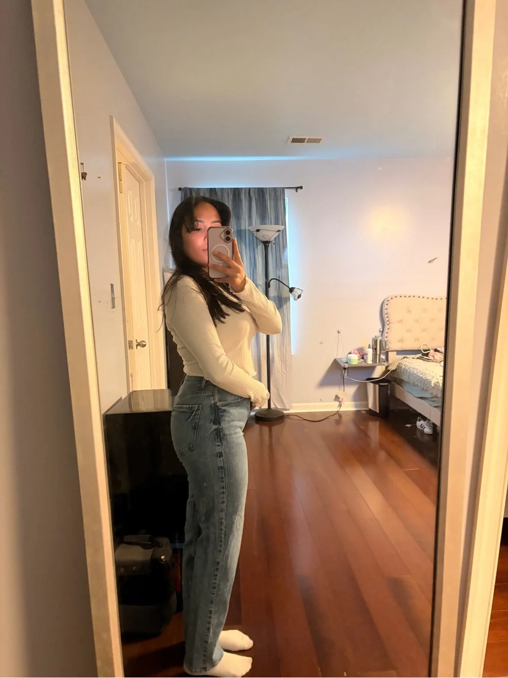 PacSun Light Blue Button-Fly Denim Jeans - Picture 2 of 7